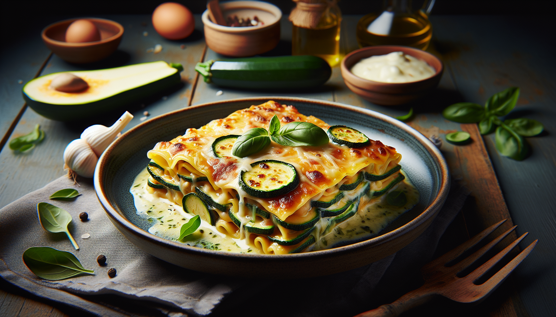 lasagnette con zucchine